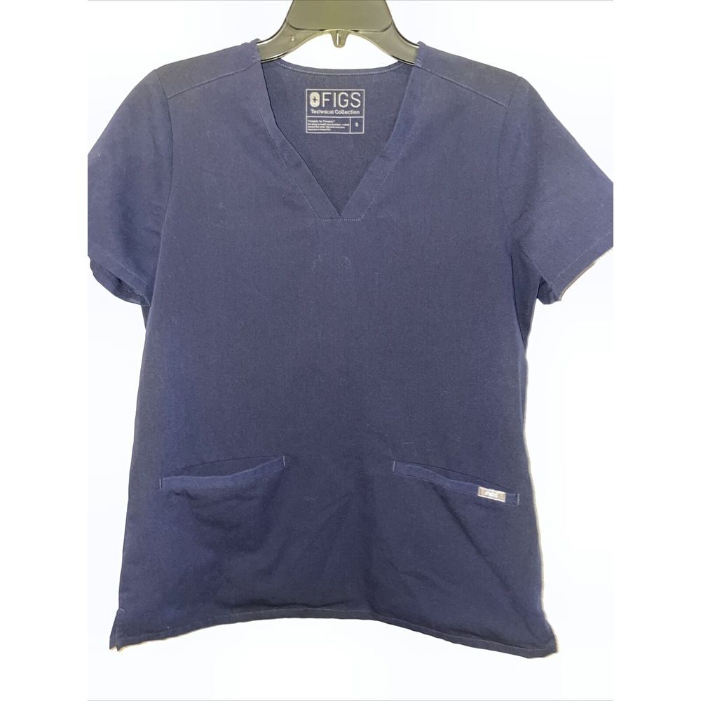 Figs Scrub Top Technical‎ Collection Sz Small (588)